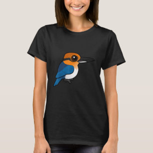 Birdorable Guam Kingfisher Bird Extinct in the Wil T-Shirt