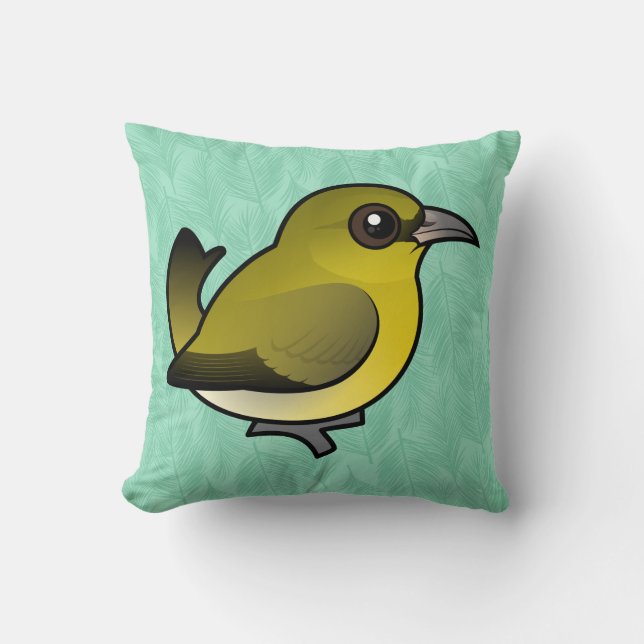 Birdorable Hawai'i 'Amakihi Cushion (Front)