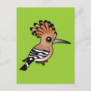 Birdorable Hoopoe Postcard