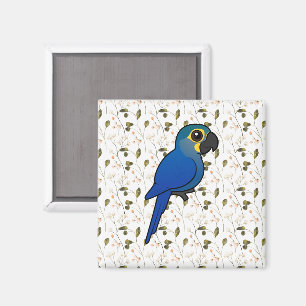 Birdorable Indigo Macaw or Lear's Macaw Magnet