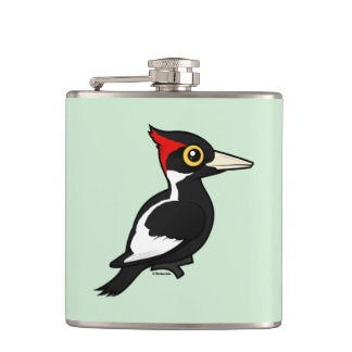 Birdorable Ivory-billed Woodpecker Hip Flask