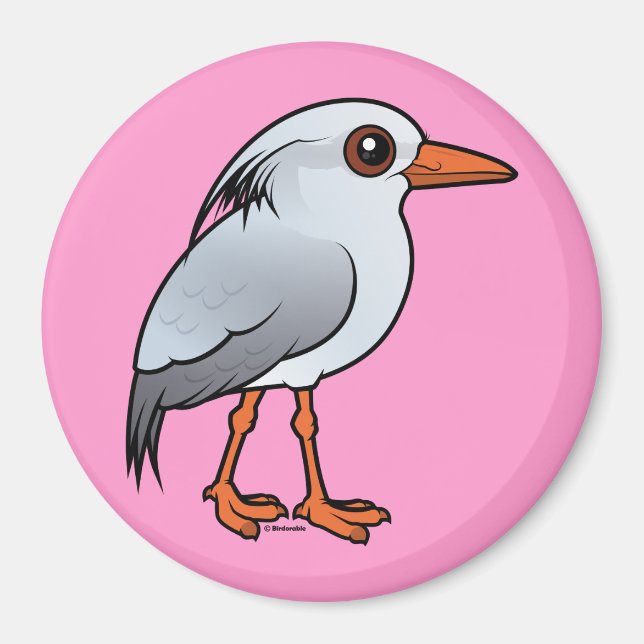 Birdorable Kagu Magnet (Front)