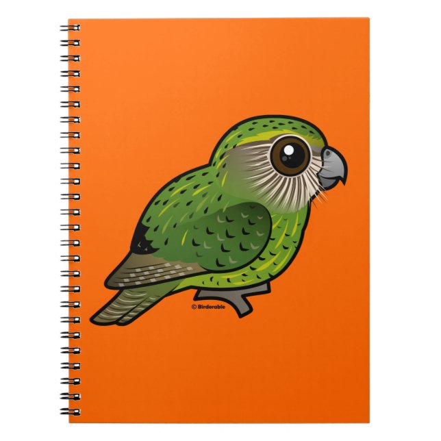 Birdorable Kakapo Notebook (Front)