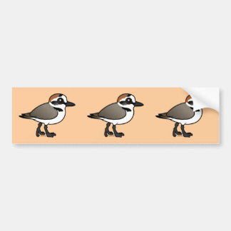 Birdorable Kentish Plover Bumper Sticker