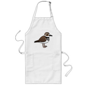 Birdorable Killdeer Long Apron