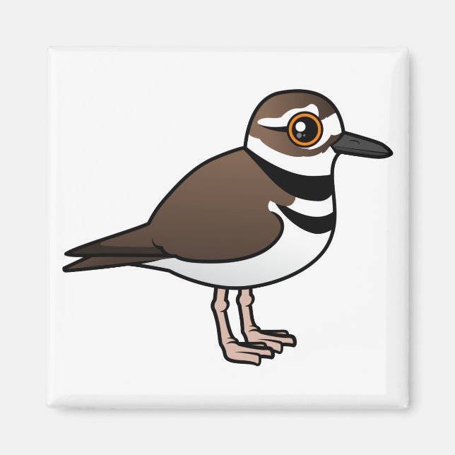 Birdorable Killdeer Magnet (Front)