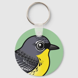Birdorable Kirtland's Warbler Key Ring