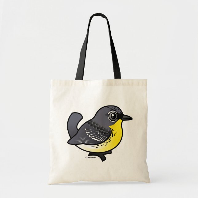 Birdorable Kirtland's Warbler Tote Bag (Front)