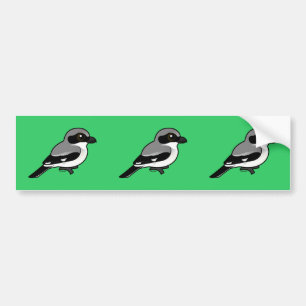 Birdorable Loggerhead Shrike Bumper Sticker