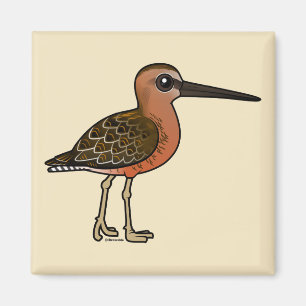 Birdorable Long-billed Dowitcher Magnet