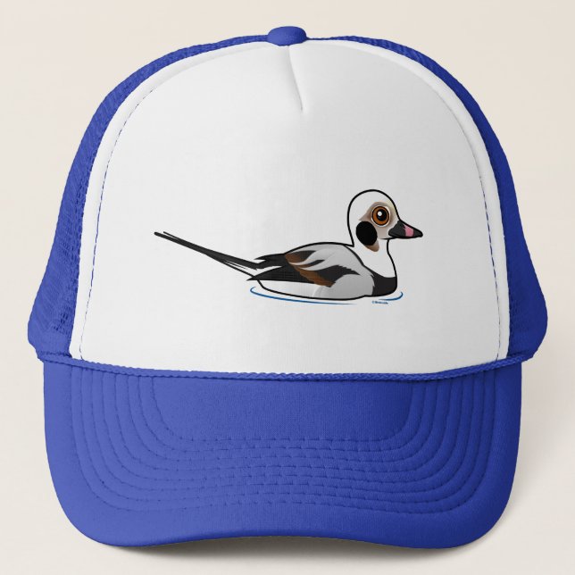 Birdorable Long-tailed Duck Trucker Hat (Front)