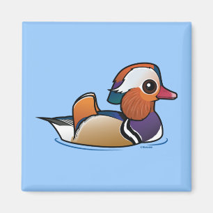 Birdorable Mandarin Duck Magnet