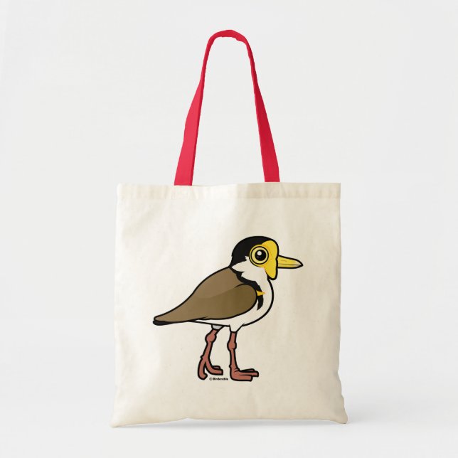 Birdorable Masked Lapwing Tote Bag (Front)