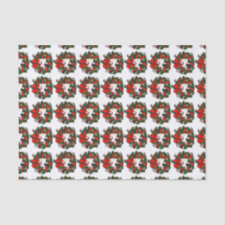 Birdorable NA Backyard Birds Christmas Wreath Tissue Paper