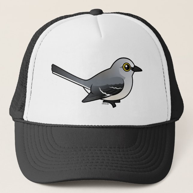 Birdorable Northern Mockingbird Trucker Hat (Front)