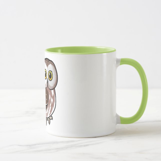 Birdorable Northern Saw-whet Owl Mug (Right)