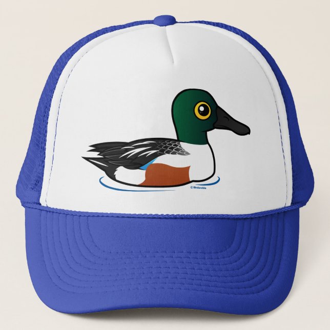 Birdorable Northern Shoveler Trucker Hat (Front)