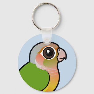 Birdorable Pineapple Green-cheeked Conure Key Ring