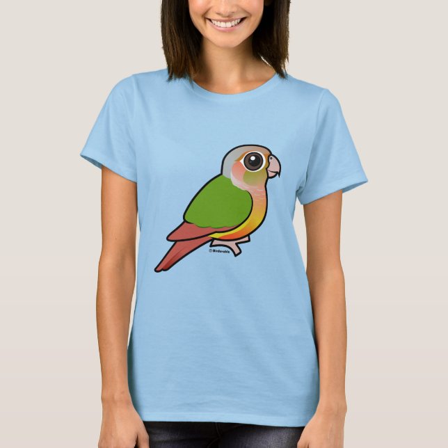 Birdorable Pineapple Green-cheeked Conure T-Shirt (Front)