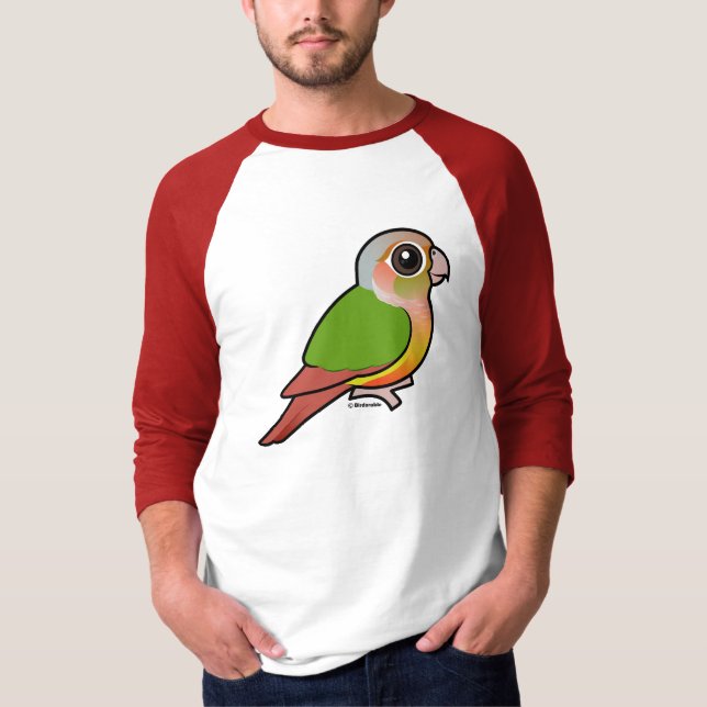 Birdorable Pineapple Green-cheeked Conure T-Shirt (Front)