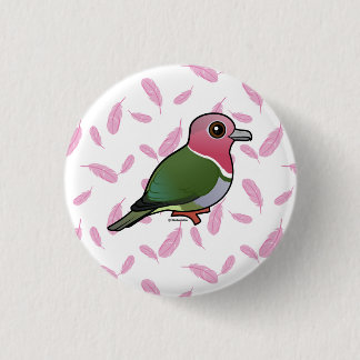 Birdorable Pink-headed Fruit Dove 3 Cm Round Badge