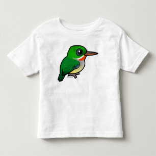 Birdorable Puerto Rican Tody Toddler T-Shirt