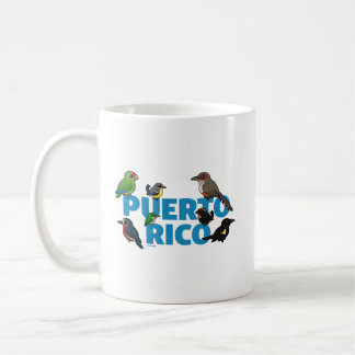 Birdorable Puerto Rico feat. Endemic Birds Coffee Mug