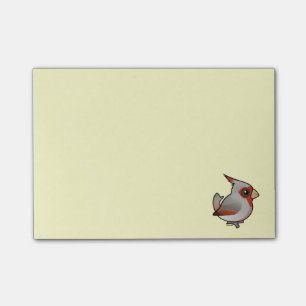Birdorable Pyrrhuloxia Post-it Notes