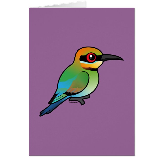Birdorable Rainbow Bee-eater (Front)