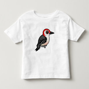 Birdorable Red-bellied Woodpecker Toddler T-Shirt