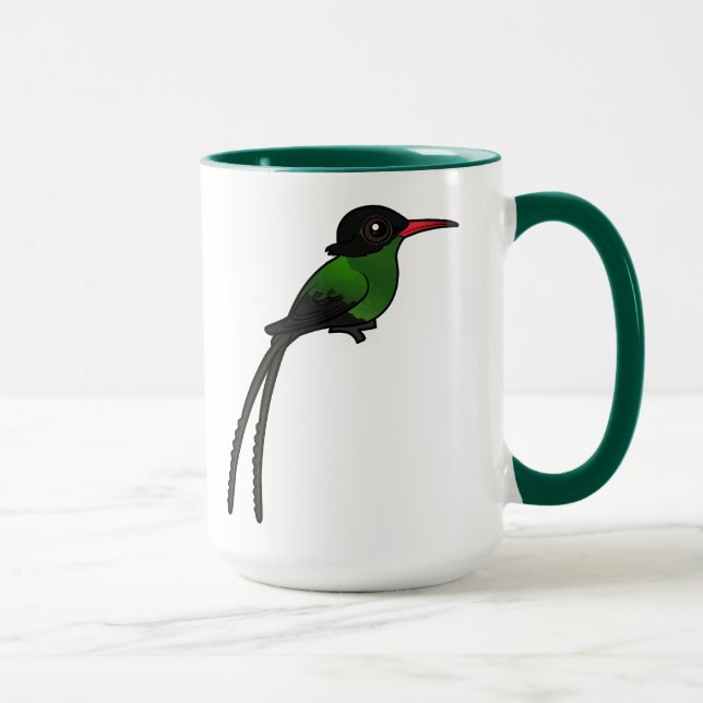 Birdorable Red-billed Streamertail Hummingbird Mug (Right)