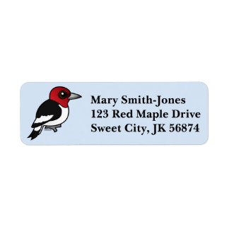 Birdorable Red-headed Woodpecker