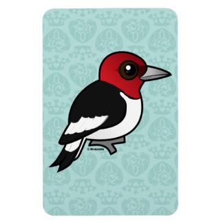 Birdorable Red-headed Woodpecker Magnet