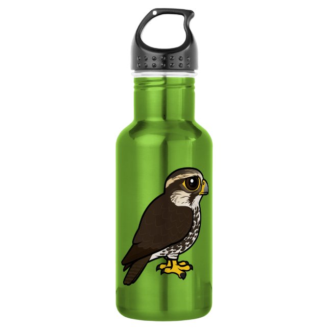 Birdorable Saker Falcon 532 Ml Water Bottle (Front)