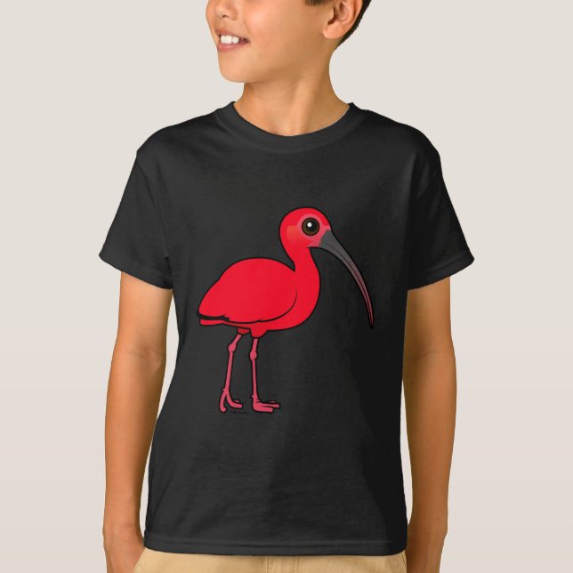 Birdorable Scarlet Ibis T-Shirt (Front)