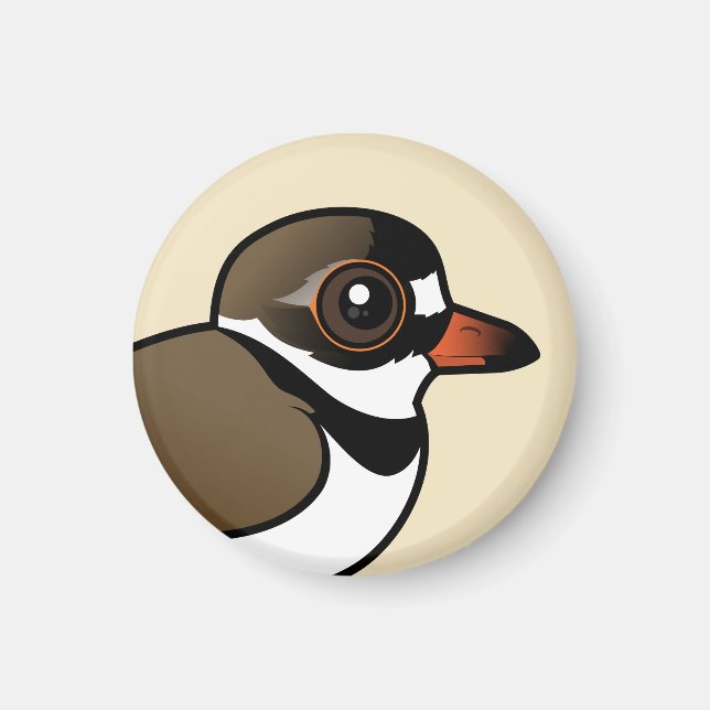 Birdorable Semipalmated Plover Magnet (Front)