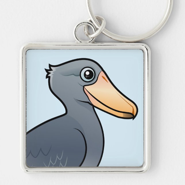 Birdorable Shoebill Key Ring (Front)