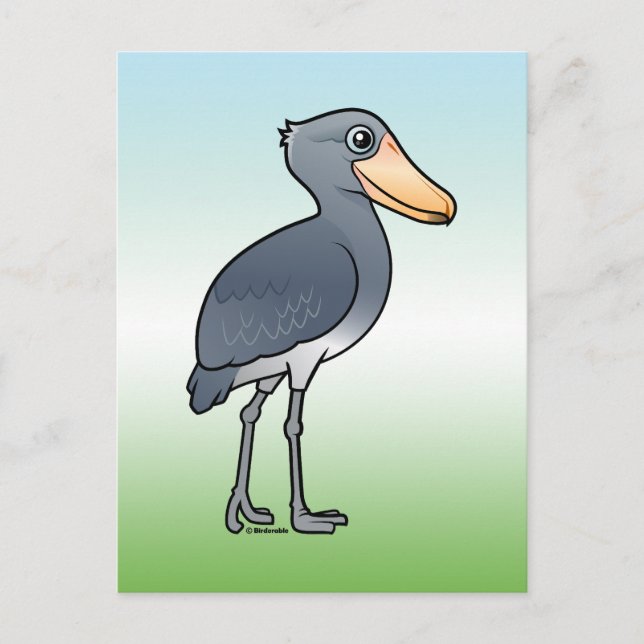 Birdorable Shoebill Postcard (Front)