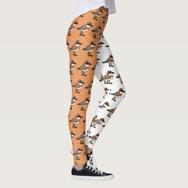 Birdorable Siberian Sand-Plover Leggings (Right)