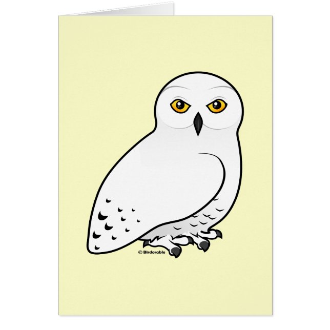 Birdorable Snowy Owl (Front)