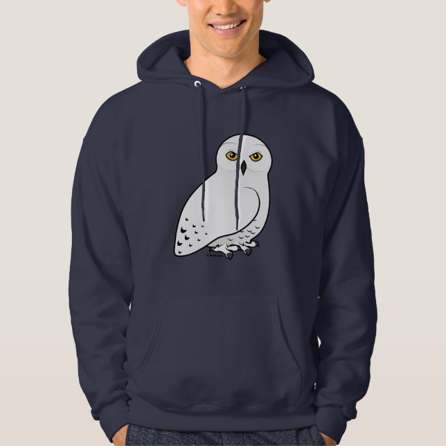 Birdorable Snowy Owl Hoodie (Front)