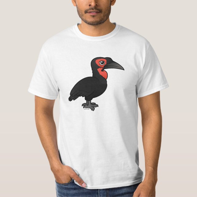 Birdorable Southern Ground Hornbill T-Shirt (Front)