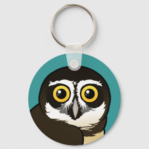 Birdorable Spectacled Owl Key Ring