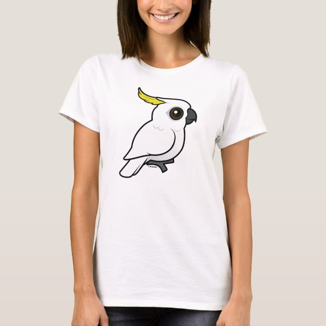 Birdorable Sulphur-crested Cockatoo T-Shirt (Front)