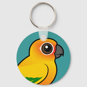 Birdorable Sun Parakeet Key Ring