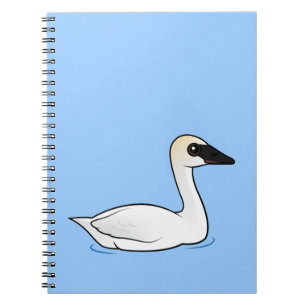 Birdorable Trumpeter Swan Notebook