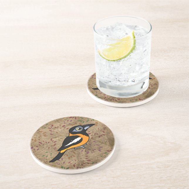 Birdorable Venezuelan Troupial Coaster (Side)
