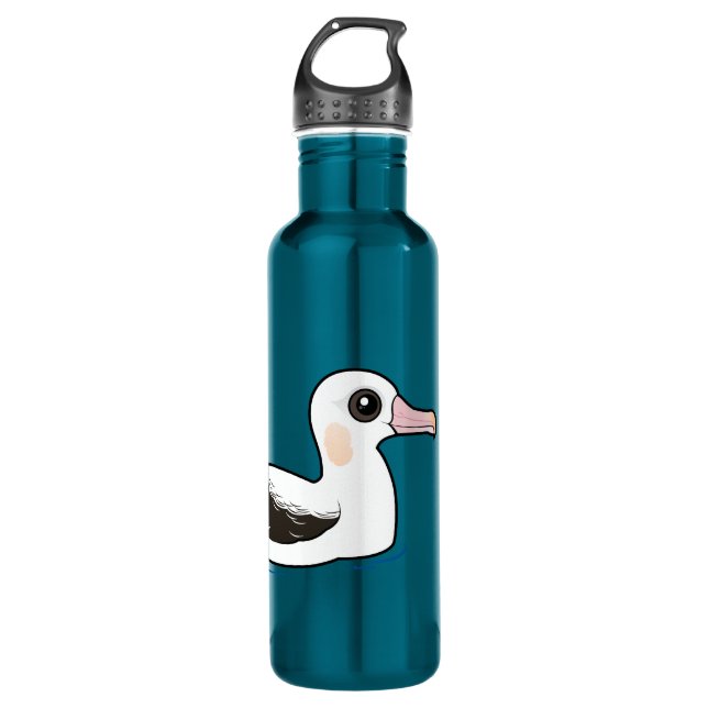 Birdorable Wandering Albatross 710 Ml Water Bottle (Front)