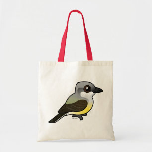 Birdorable Western Kingbird Tote Bag