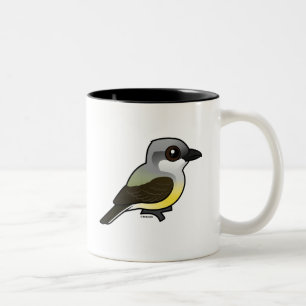 Birdorable Western Kingbird Two-Tone Coffee Mug